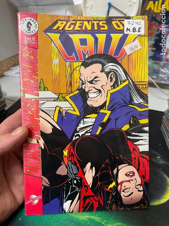 Comics : WORLD COMICS AGENTS OF LAW NUMEROS DEL 1 AL 6 MUY BUEN ESTADO
