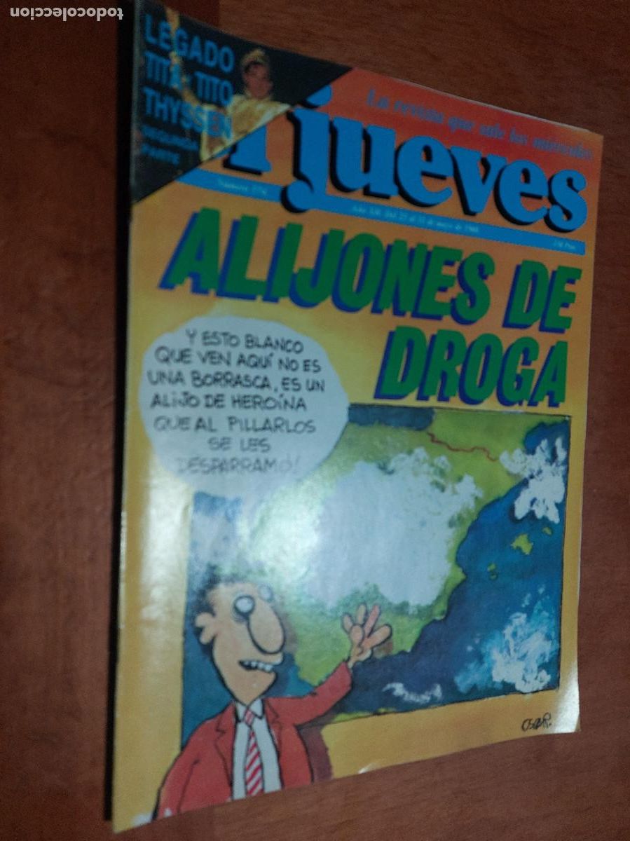 Fumetti: 574 EL JUEVES. REVISTA DE HUMOR GR&Aacute;FICO. GRAPA. BUEN ESTADO.