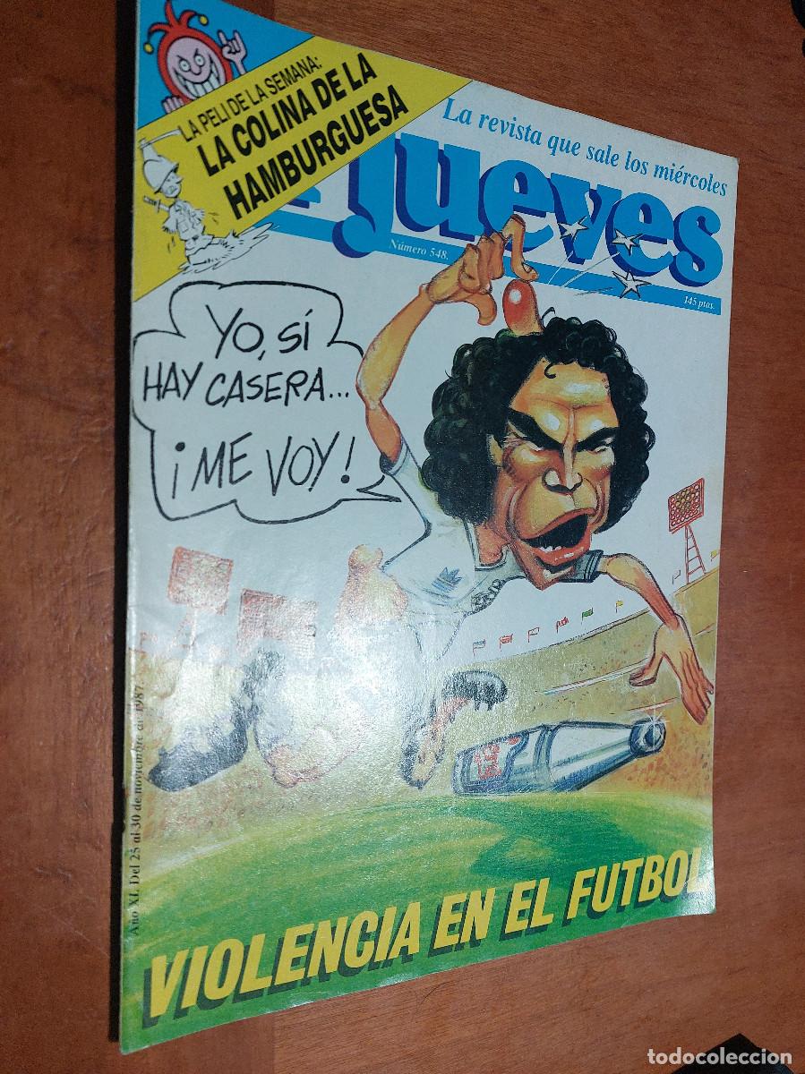 C&oacute;mics: 548 EL JUEVES. REVISTA DE HUMOR GR&Aacute;FICO. GRAPA. BUEN ESTADO.