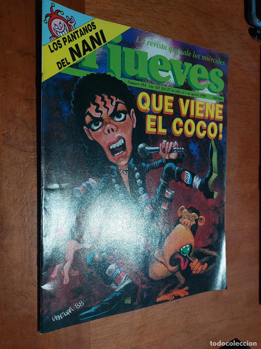Comics: 583 EL JUEVES. REVISTA DE HUMOR GR&Aacute;FICO. GRAPA. BUEN ESTADO.