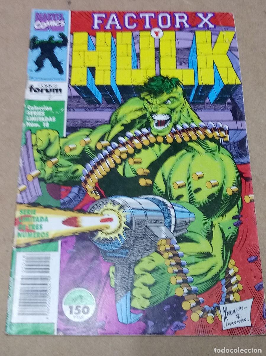 C&oacute;mics: Comic Factor X y Hulk N&ordm;1 - Foto 1