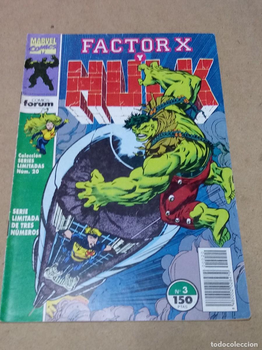 C&oacute;mics: Comic Factor X y Hulk N&ordm;3 - Foto 1