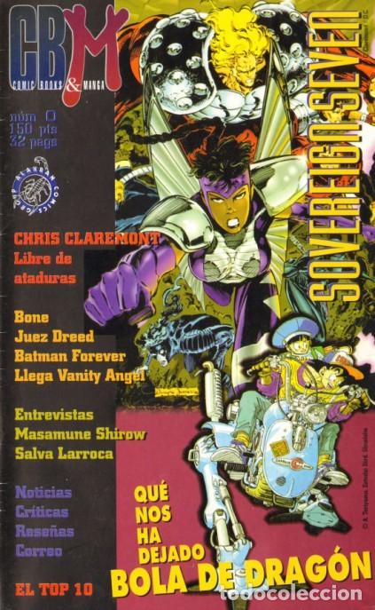 Comics : REVISTA CBM, COMIC BOOKS & MANGA N&ordm; 0 - COLECTIVO D. TEBEOS - BUEN ESTADO