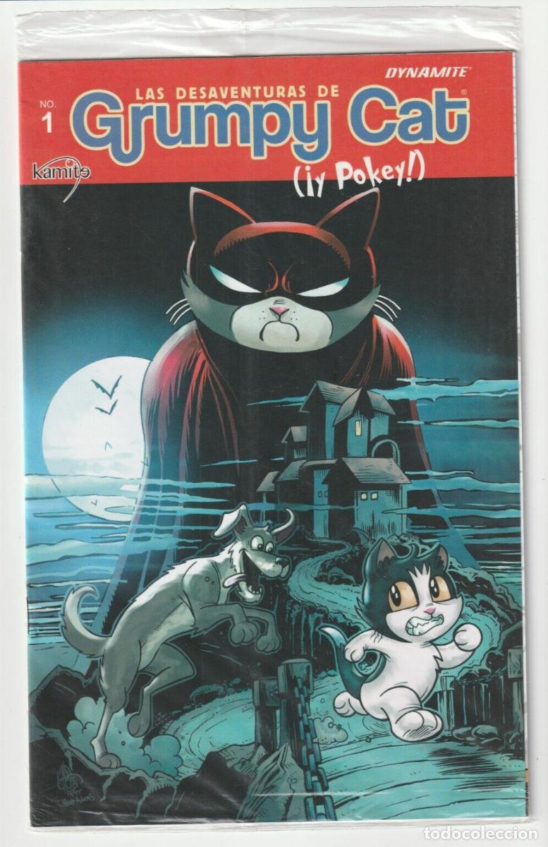 C&oacute;mics: Grumpy Cat #1 Edici&oacute;n Mexicana Homenaje portada de Batman 227 - Foto 1
