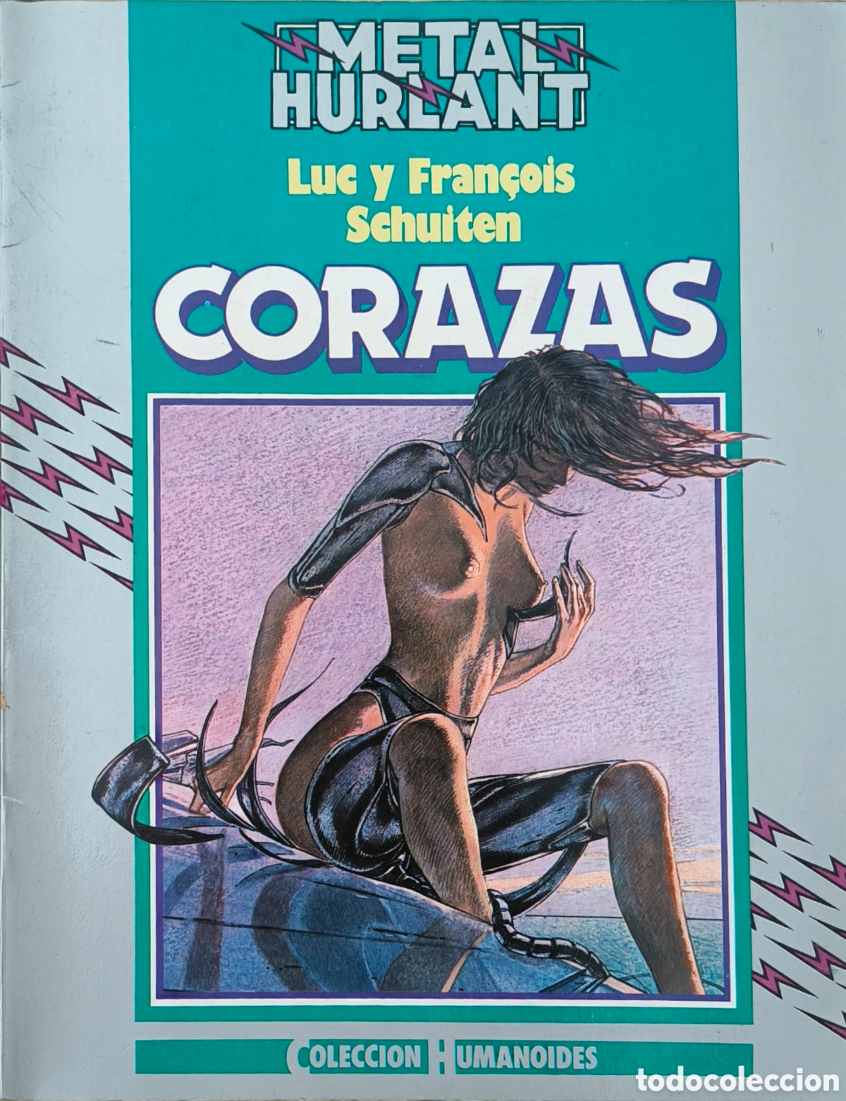 METAL HURLANT. CORAZAS. COLECCI&Oacute;N HUMANOIDES