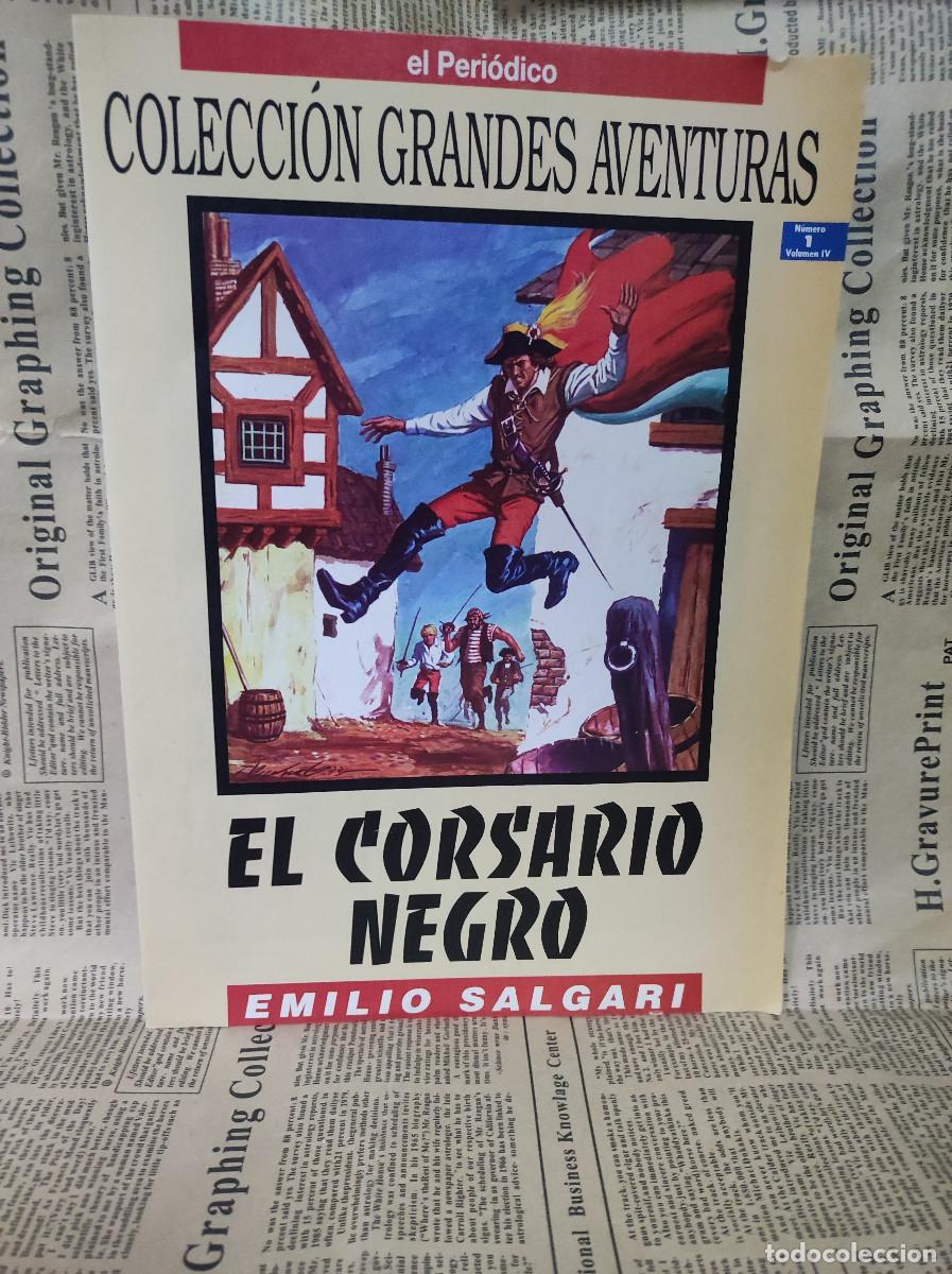 C&oacute;mics: EL CORSARIO NEGRO EMILIO SALGARI - Foto 1