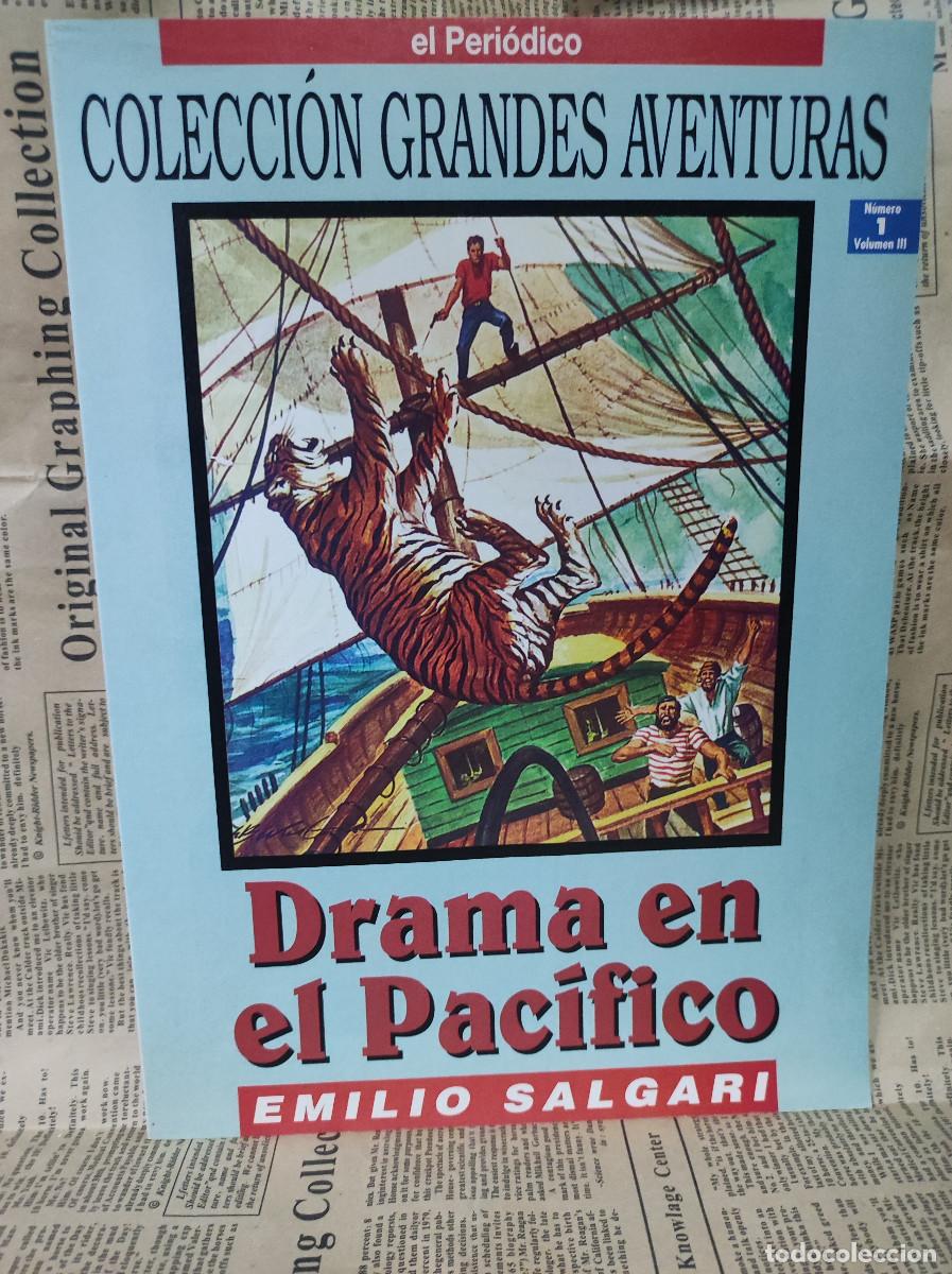 C&oacute;mics: DRAMA EN EL PACIFICO EMILIO SALGARI - Foto 1