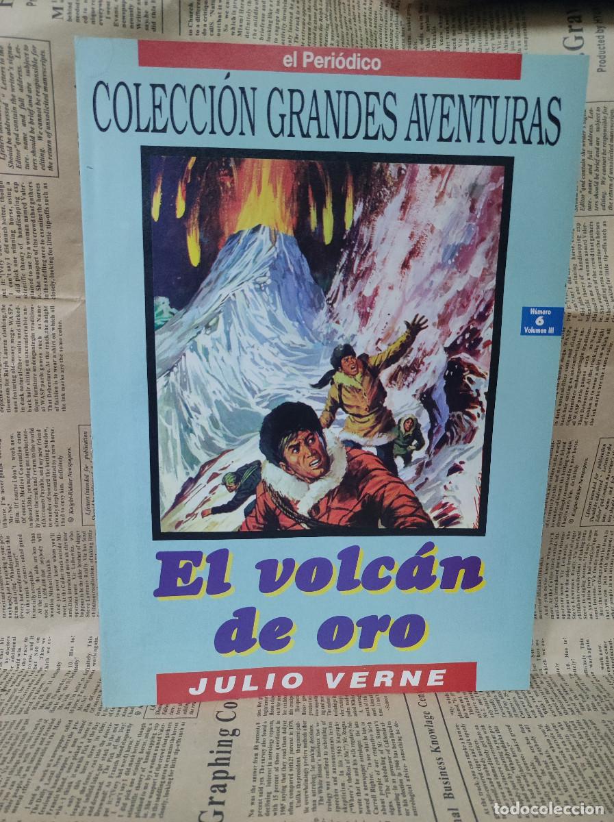 C&oacute;mics: EL VOLCAN DE ORO JULIO VERNE - Foto 1