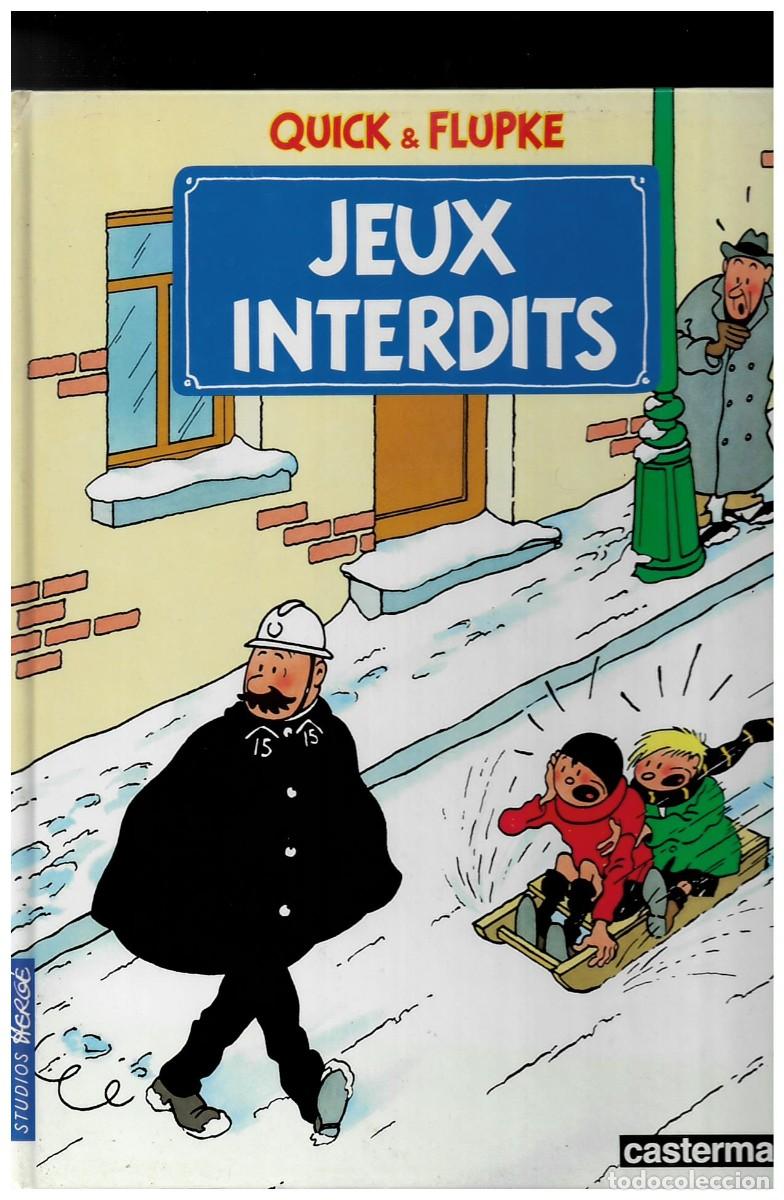 C&oacute;mics: Quick & Flupke, Jeux interdits, Casterman en perfecto estado - Foto 1