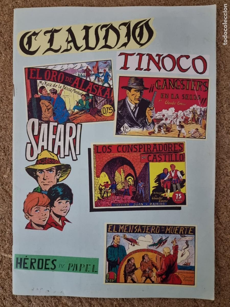 C&oacute;mics: Heroes de Papel 58.Claudio Tinoco - Foto 1