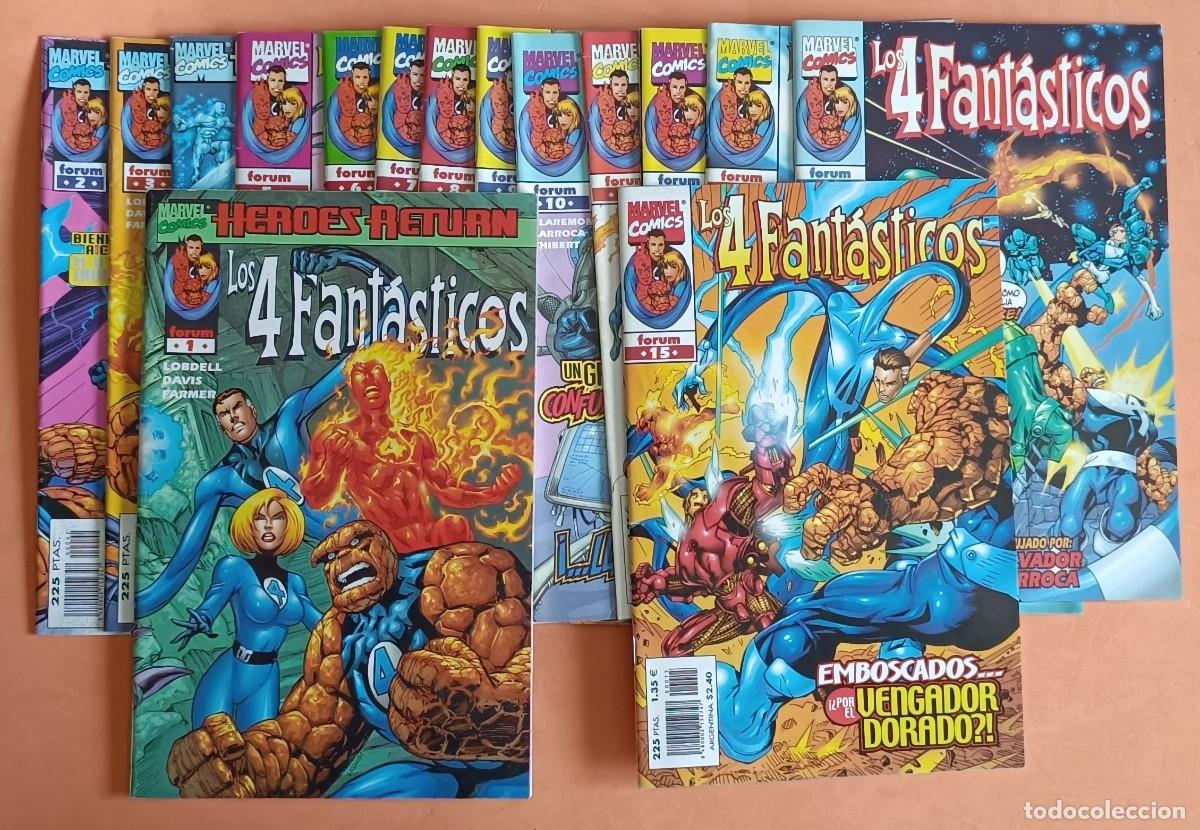 C&oacute;mics: Los 4 Fant&aacute;sticos heroes return 1 a 15 - Foto 1