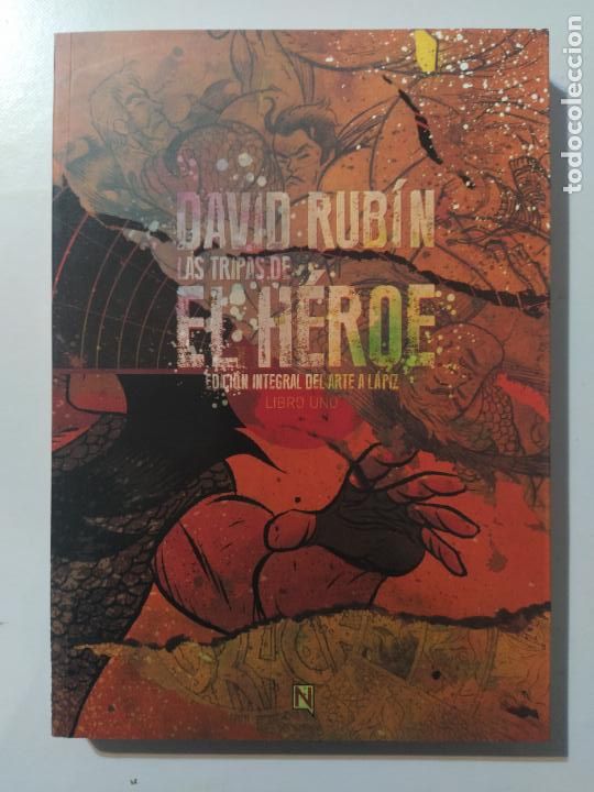 C&oacute;mics: LAS TRIPAS DE EL HEROE - EDICION INTEGRAL DEL ARTE A LAPIZ - LIBRO 1 - DAVID RUBIN (118w*) - Foto 1