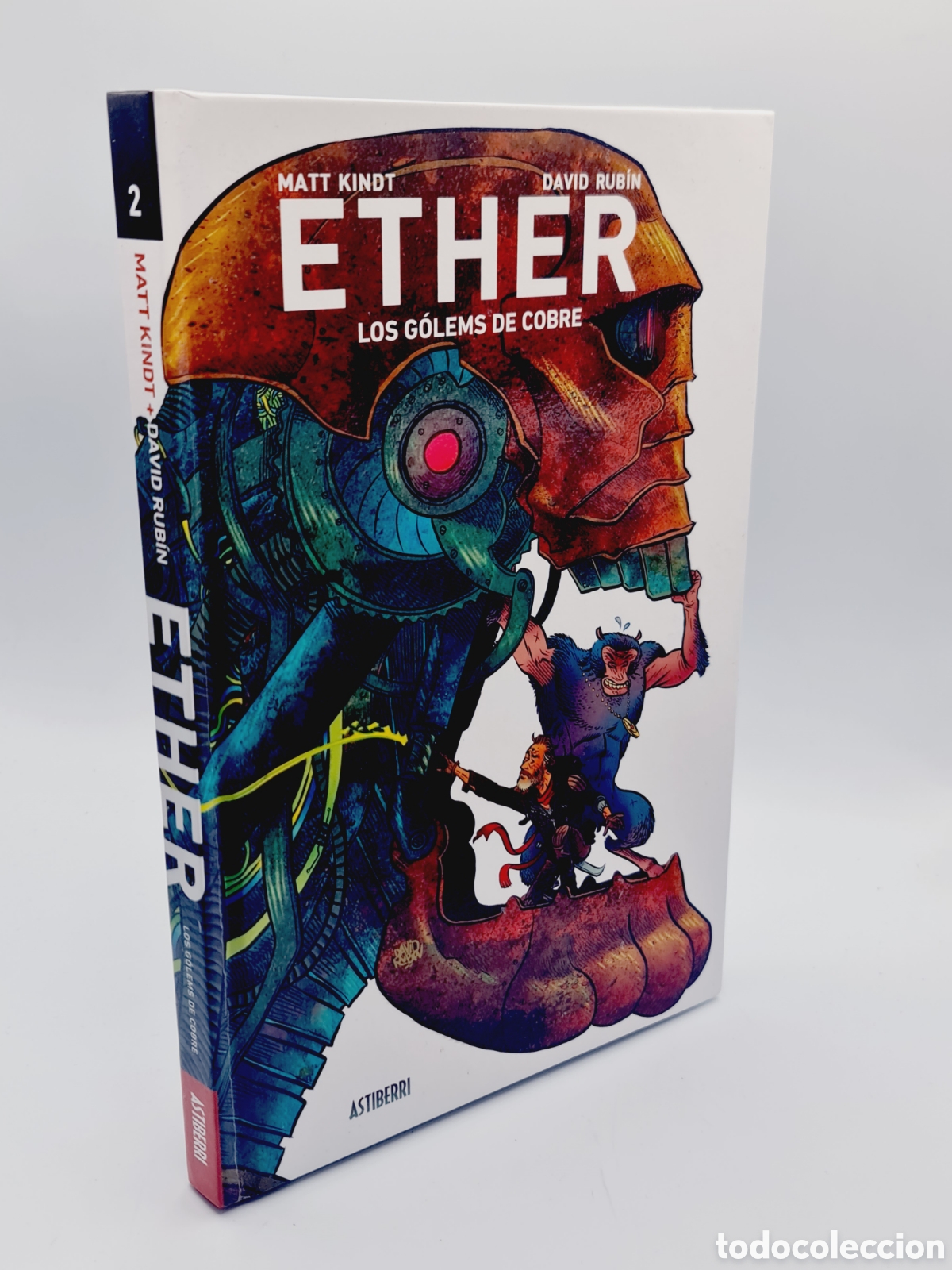 C&oacute;mics: DE KIOSCO ETHER 2 LOS G&Oacute;LEMS DE COBRE TAPA DURA - Foto 1