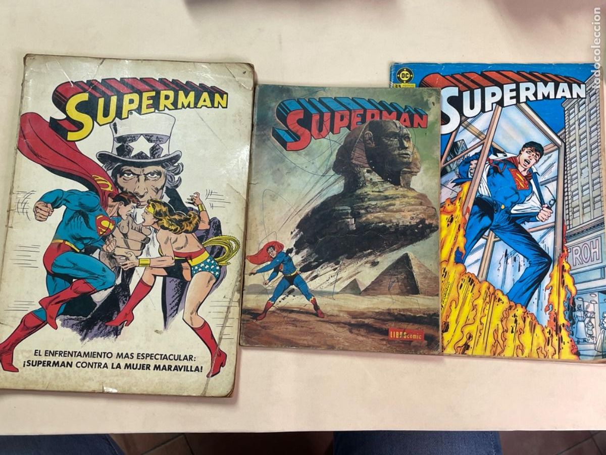 C&oacute;mics: Lote de 3 comics de Superman - Foto 1