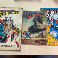 Cómics: LOTE DE 3 COMICS DE SUPERMAN