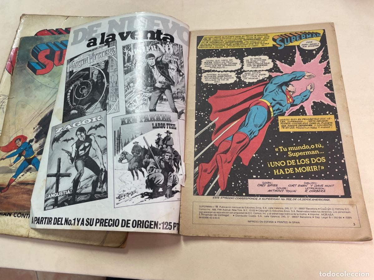 C&oacute;mics: Lote de 3 comics de Superman - Foto 5