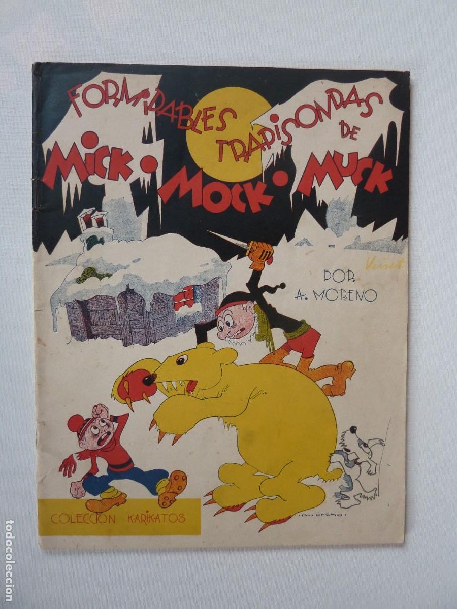 C&oacute;mics: KARIKATOS A&Ntilde;OS 40 VOLUMEN I FORMIDABLES TRAPISONDAS DE MICK MOCK MUCK PUBLICACIONES POCHOLO
