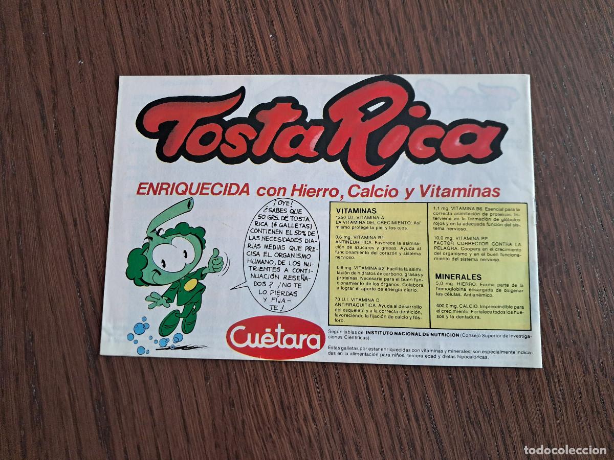 C&oacute;mics: mini c&oacute;mic de galletas Cu&eacute;tara, Snorkels n&ordm; 7, a&ntilde;o 1986. - Foto 3