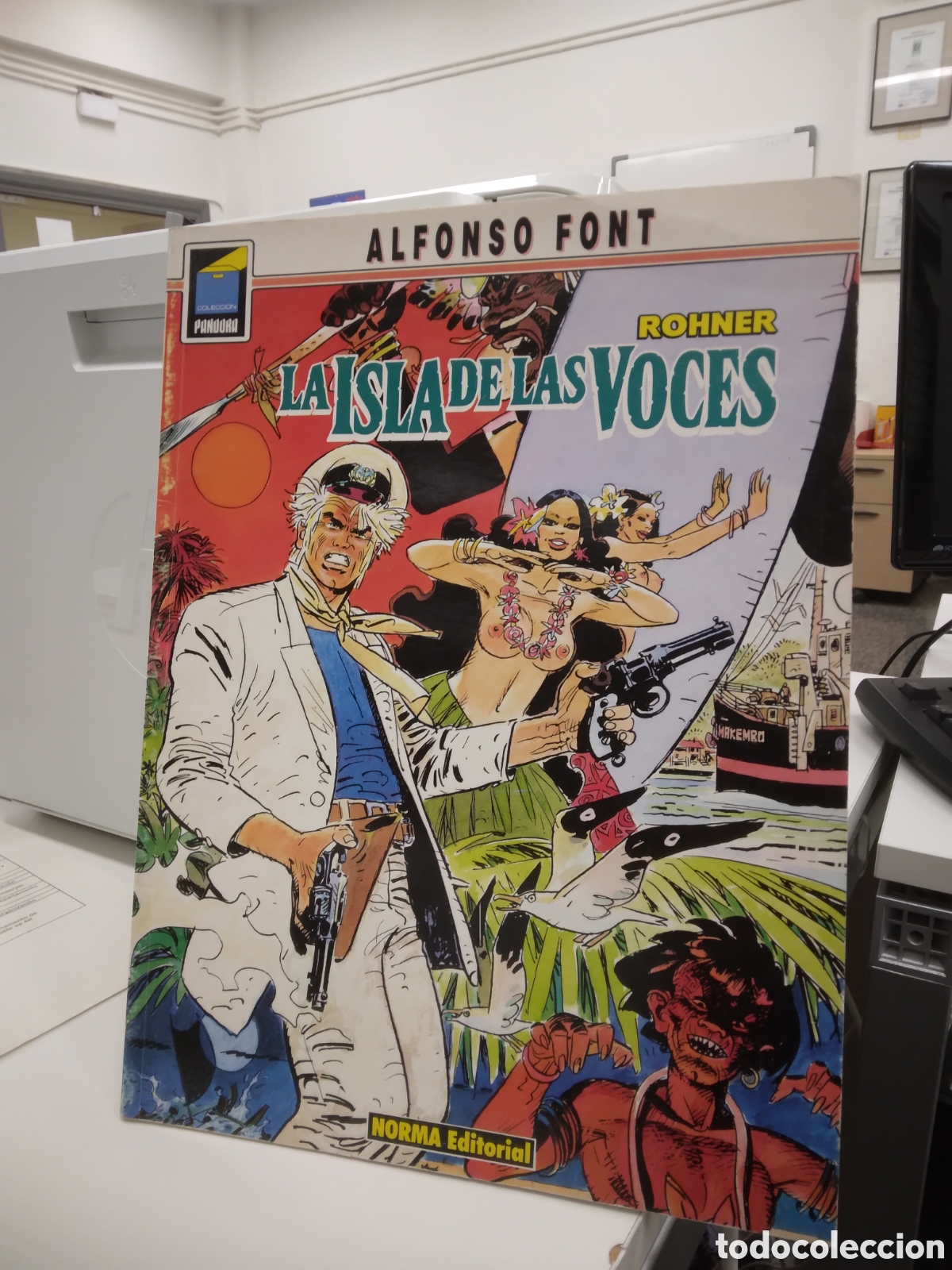 C&oacute;mics: Alfonso Font, La isla de las voces Rohner, Norma,Pandora - Foto 1