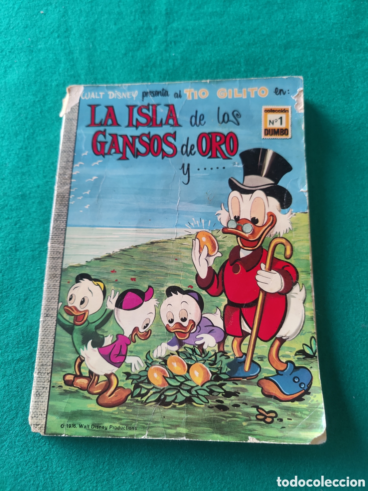 C&oacute;mics: DUMBO N&ordm; 1, DE E.R.S.A. - LA ISLA DE LOS GANSOS DE ORO Y.... 1969. DISNEY. - Foto 1