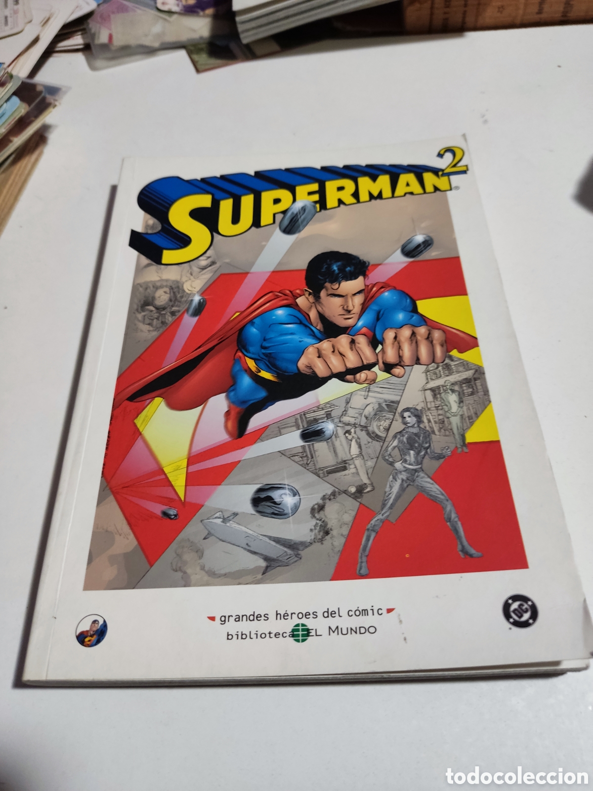 C&oacute;mics: Libro Superman 2 biblioteca el mundo - Foto 1