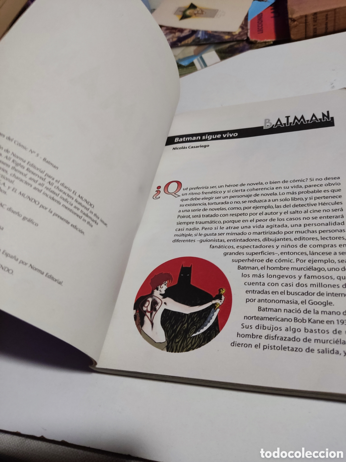 C&oacute;mics: C&oacute;mic Batman 1 biblioteca el mundo - Foto 3