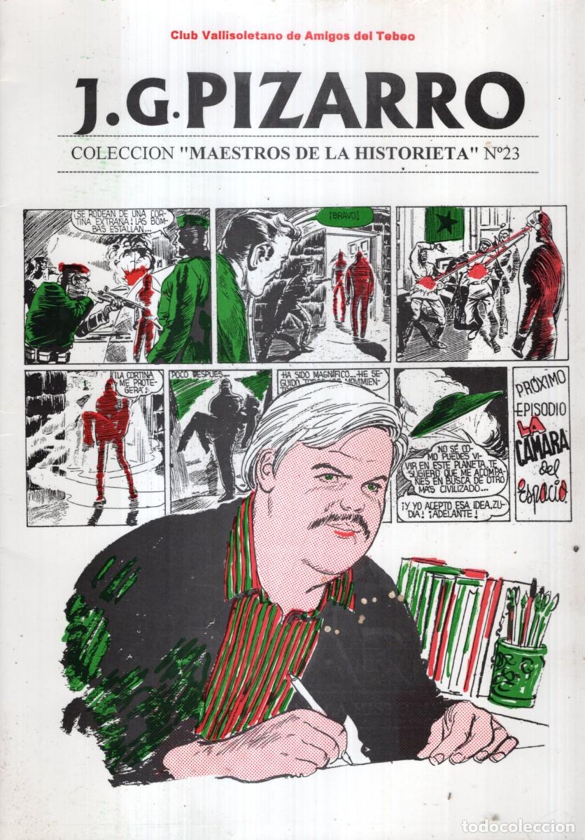 Comics : J. G. PIZARRO - COL. MAESTROS DE LA HISTORIETA N&ordm; 23 - CVAT - BUEN ESTADO