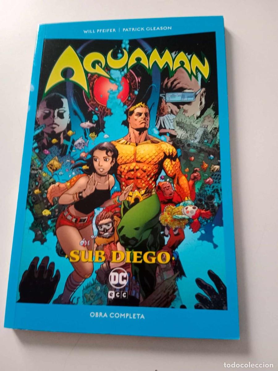 C&oacute;mics: AQUAMAN. SUB DIEGO. PFEIFER, GLEASON. POCKET ECC - Foto 1