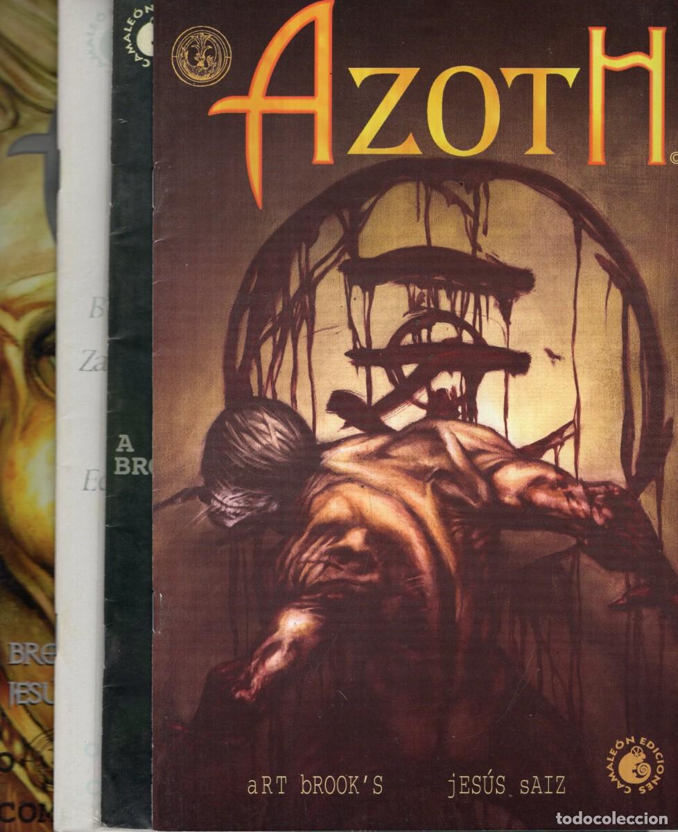 Comics: AZOTH COMPLETA 1 AL 4 - CAMALEON ED. - BUEN ESTADO