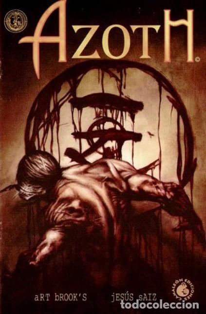 C&oacute;mics: AZOTH COMPLETA 1 AL 4 - CAMALEON ED. - BUEN ESTADO - Foto 2