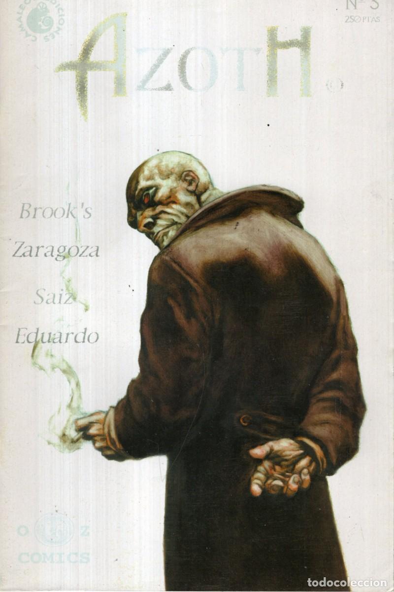 C&oacute;mics: AZOTH COMPLETA 1 AL 4 - CAMALEON ED. - BUEN ESTADO - Foto 4