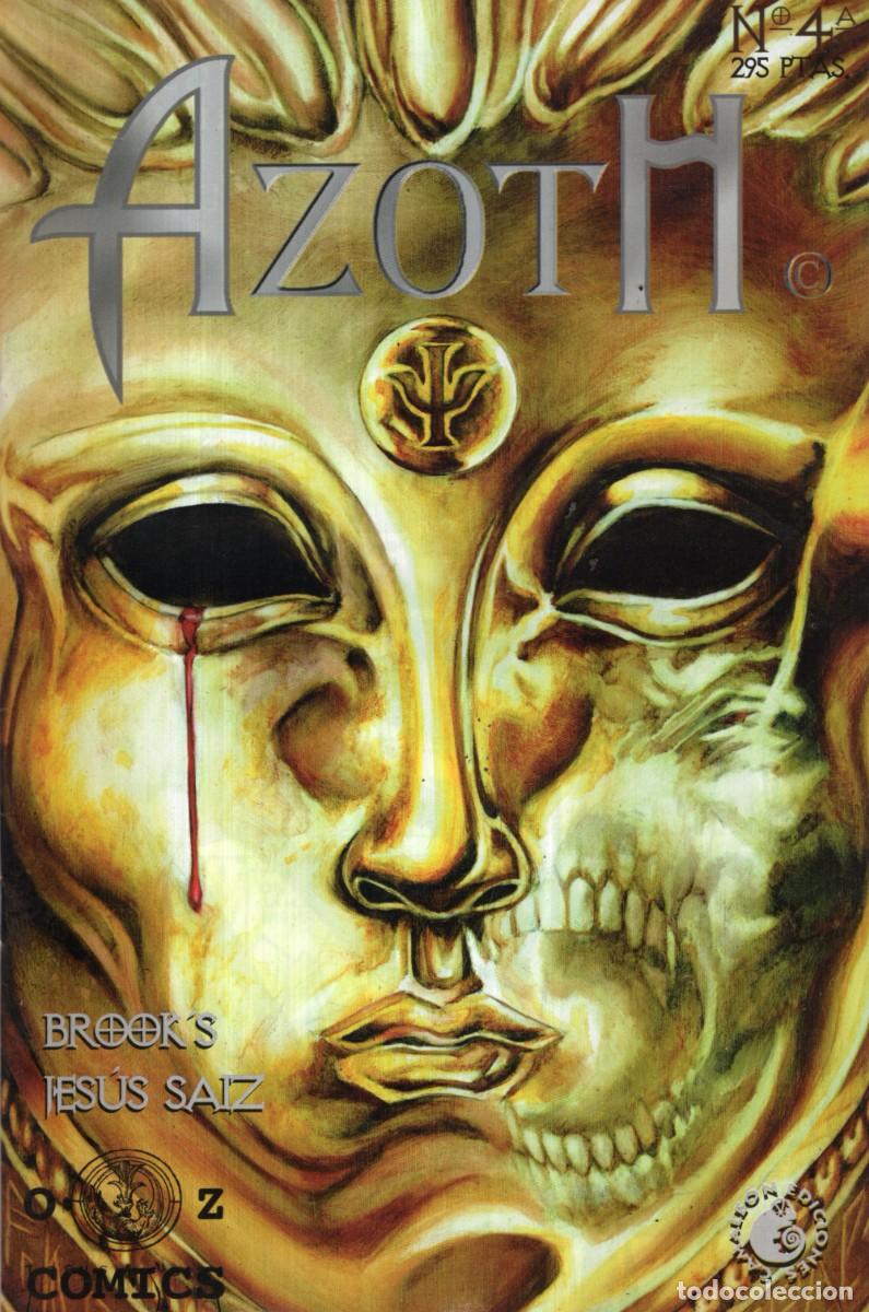 C&oacute;mics: AZOTH COMPLETA 1 AL 4 - CAMALEON ED. - BUEN ESTADO - Foto 5