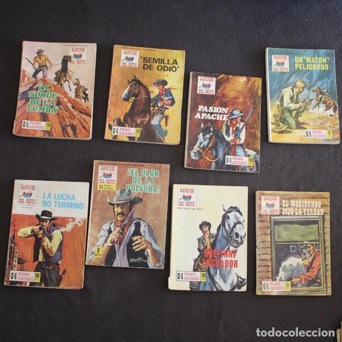 C&oacute;mics: LOTE 8 COMICS CAMINOS DEL OESTE. PRODUCCIONES EDITORIALES