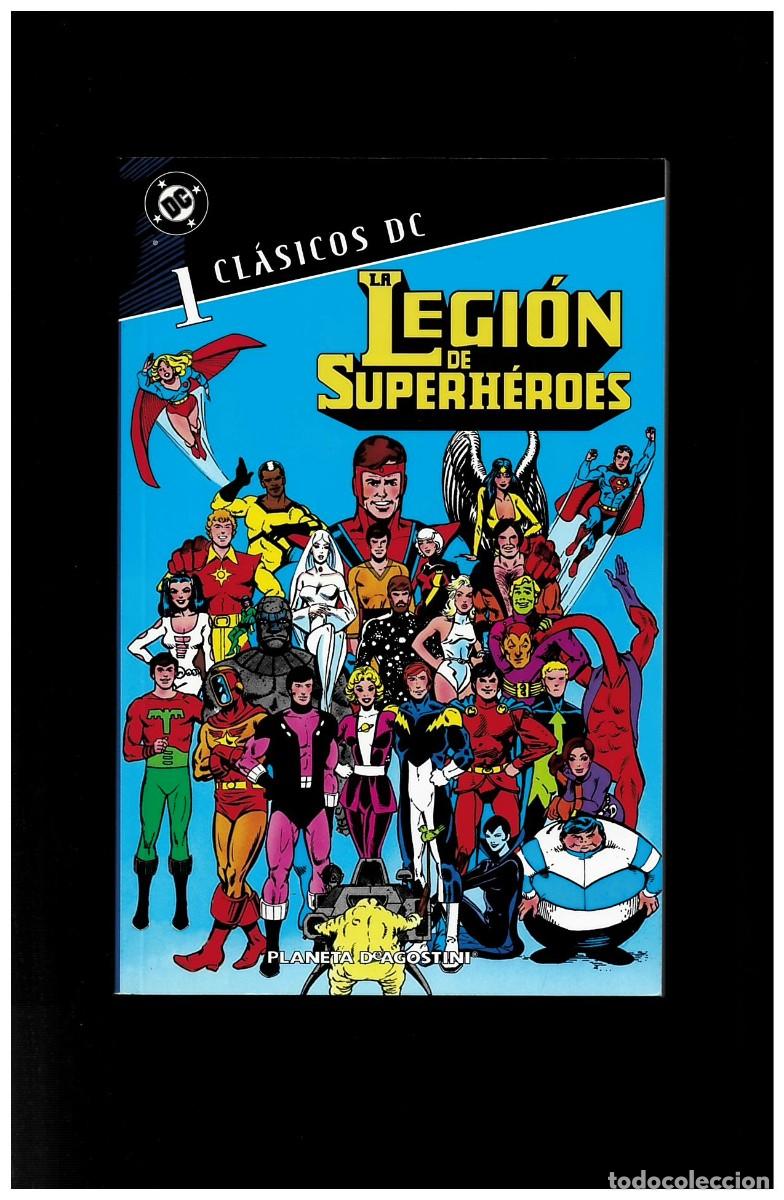 C&oacute;mics: Cl&aacute;sicos DC 1, la legi&oacute;n de Superh&eacute;roes, Planeta en perfecto estado