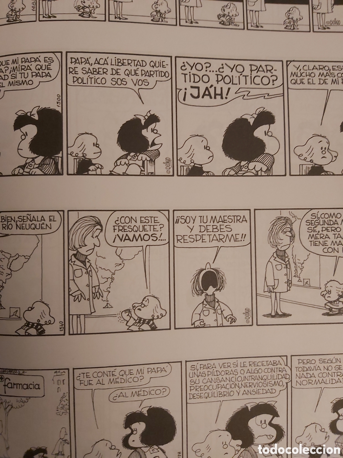 C&oacute;mics: MAFALDA QUINO COMIC EL PAIS 2005 - Foto 7