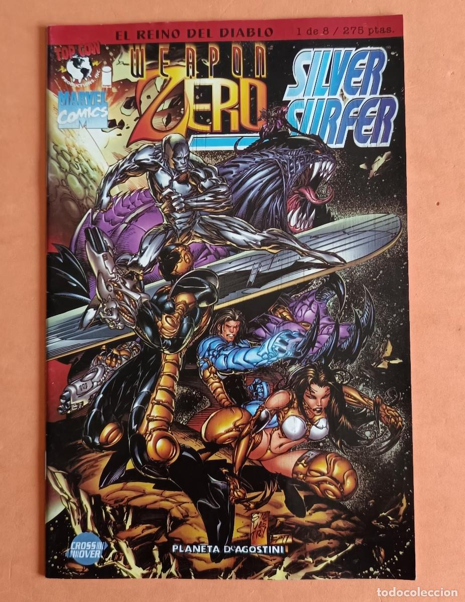 C&oacute;mics: Reino del diablo 1 - Silver surfer + Weapon Zero - Foto 1