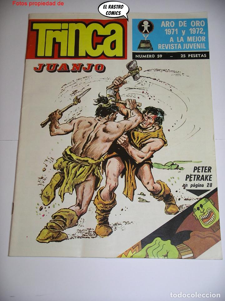 C&oacute;mics: Trinca n&ordm; 59, ed Doncel 1973, como nuevo