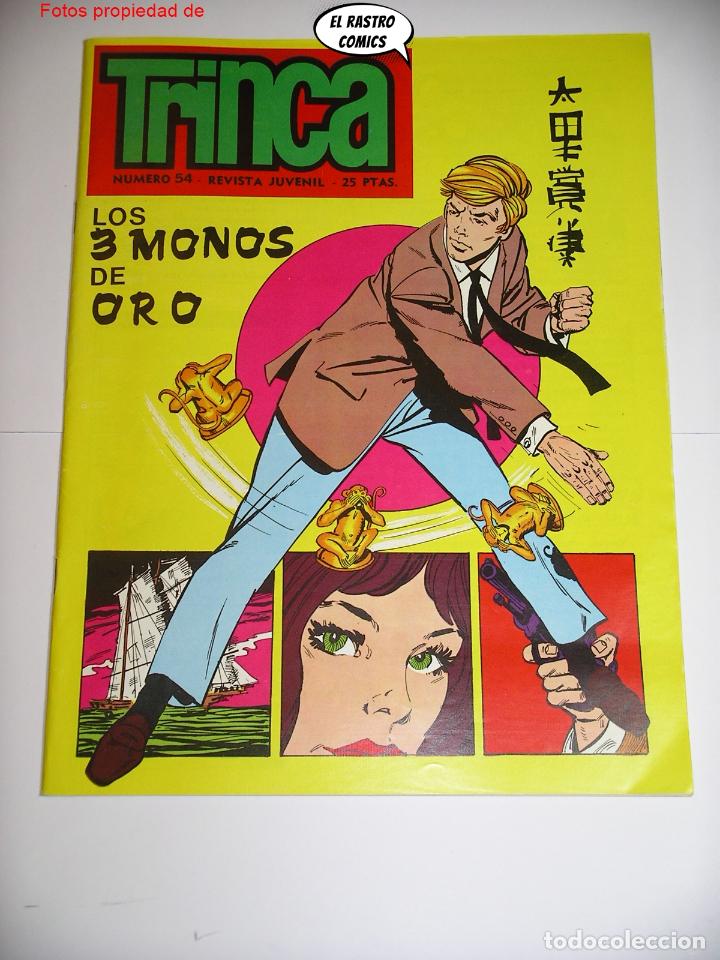C&oacute;mics: Trinca n&ordm; 54, ed Doncel 1973, como nuevo - Foto 1