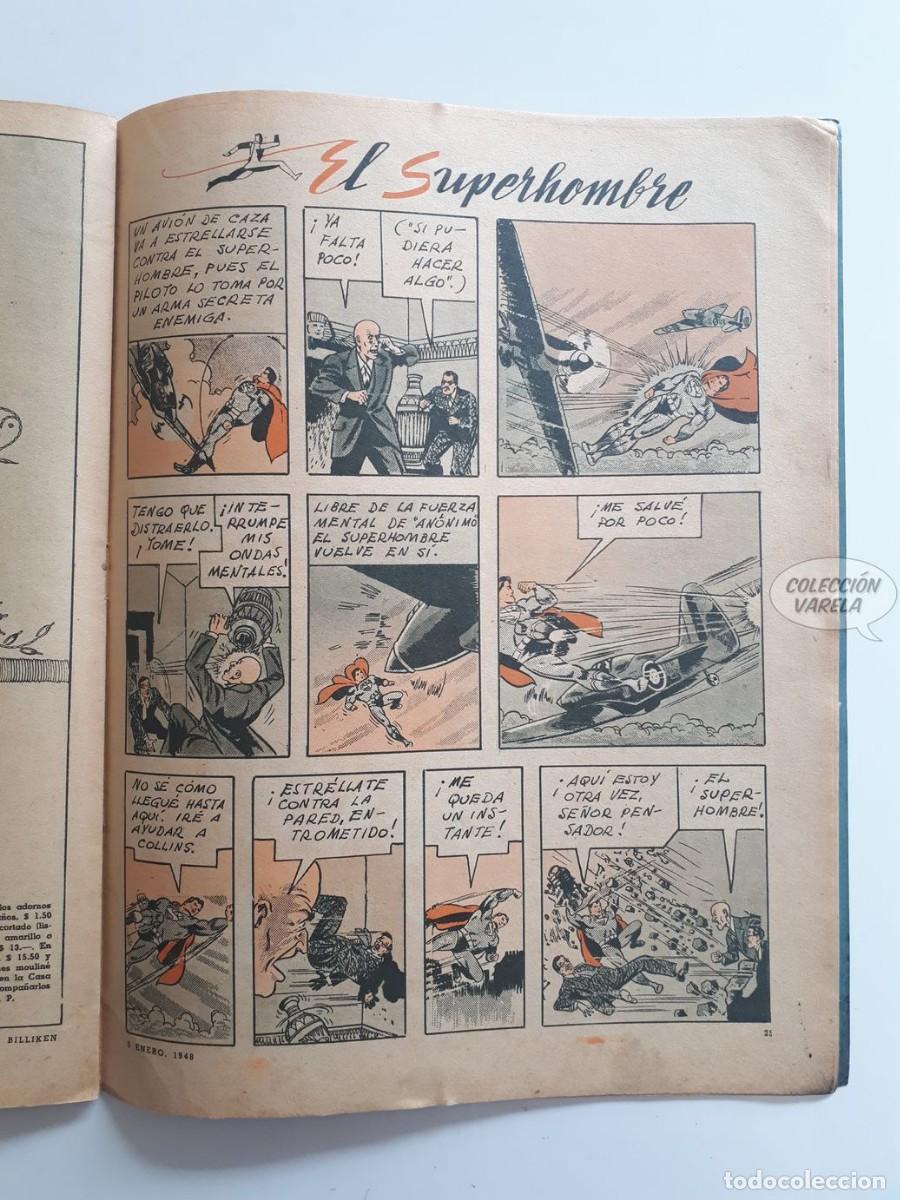 C&oacute;mics: Billiken n&ordm; 1468 - El Superhombre - Superman - Con recortable - Foto 2