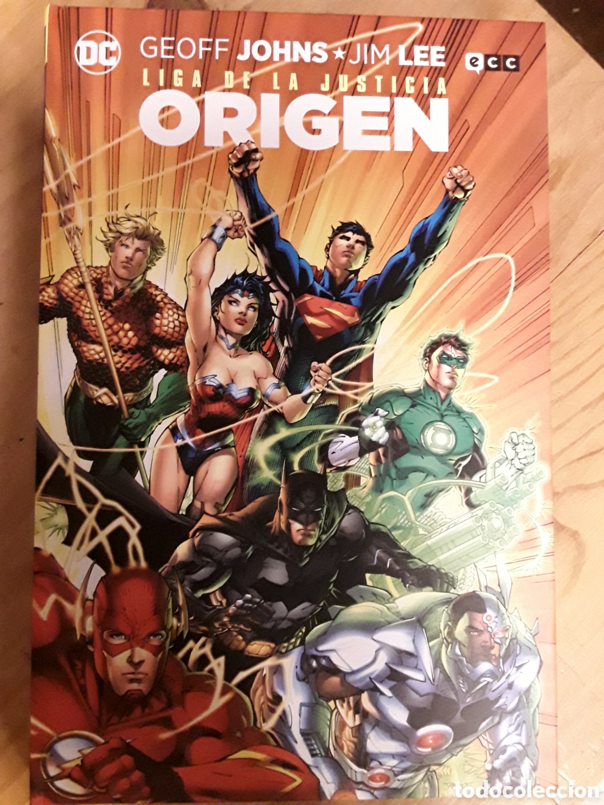 C&oacute;mics: Liga de la justicia. Origen - Geoff Johns, Jim Lee - ECC c&oacute;mics - Foto 1