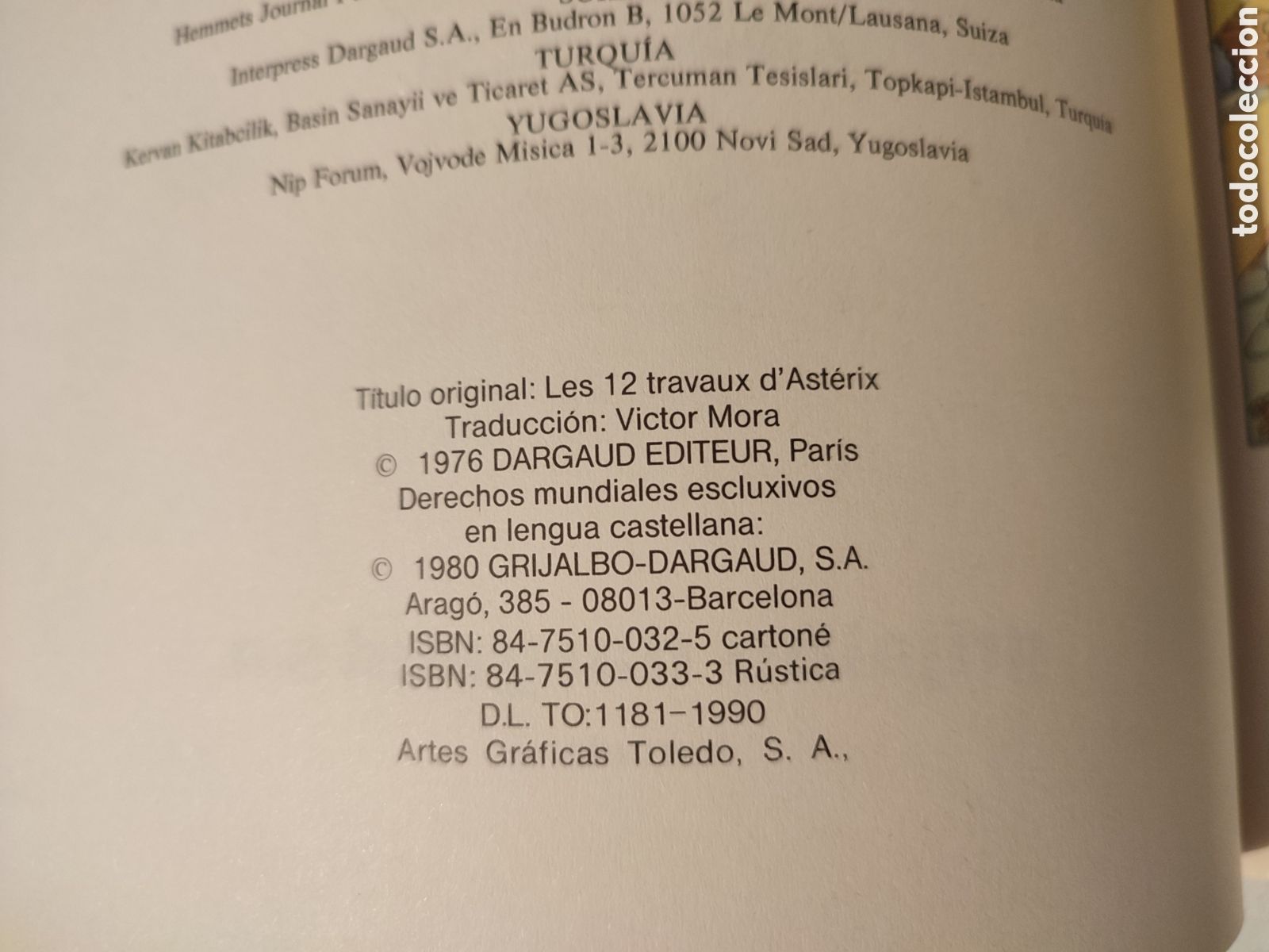 C&oacute;mics: LAS DOCE PRUEBAS DE ASTERIX ( GRIJALBO ) - Foto 2