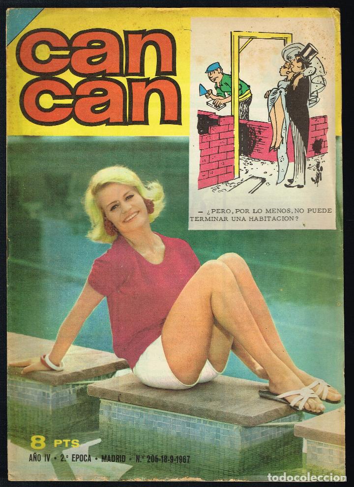 C&oacute;mics: REVISTA CAN CAN N&ordm; 205 - 1967