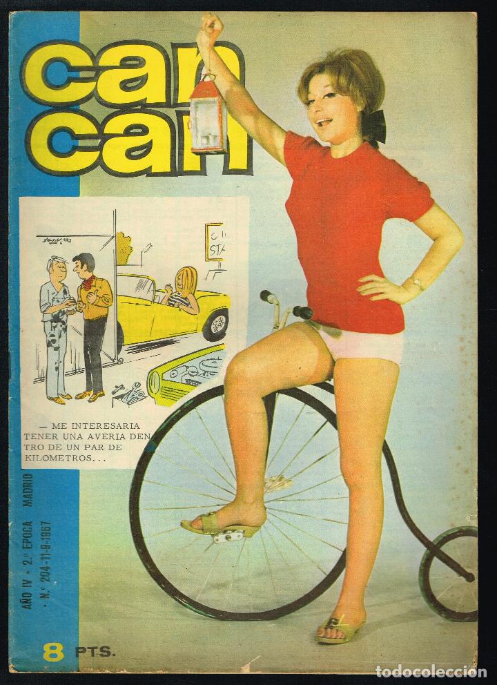 C&oacute;mics: REVISTA CAN CAN N&ordm; 204 - 1967