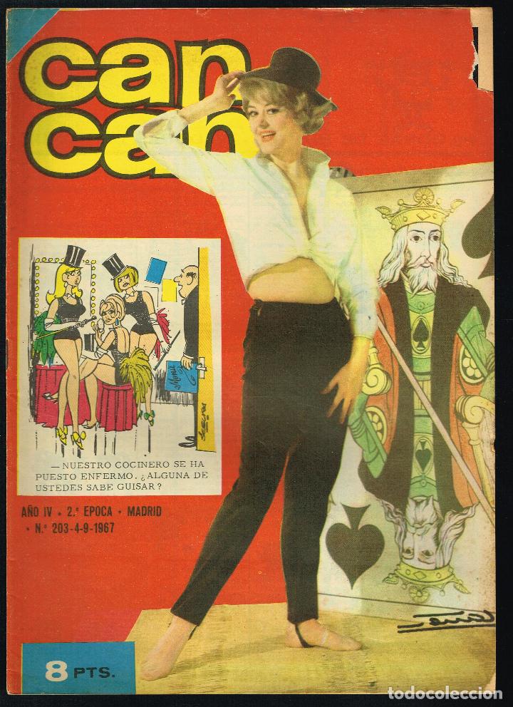 C&oacute;mics: REVISTA CAN CAN N&ordm; 203 - 1967
