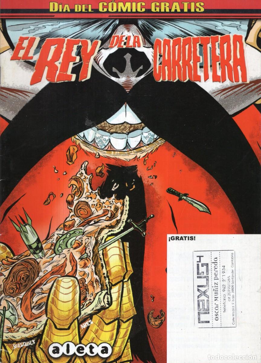 Comics: EL REY DE LA CARRETERA (DIA DEL COMIC GRATIS ESPA&Ntilde;OL 2017) ALETA ED. - MUY BUEN ESTADO