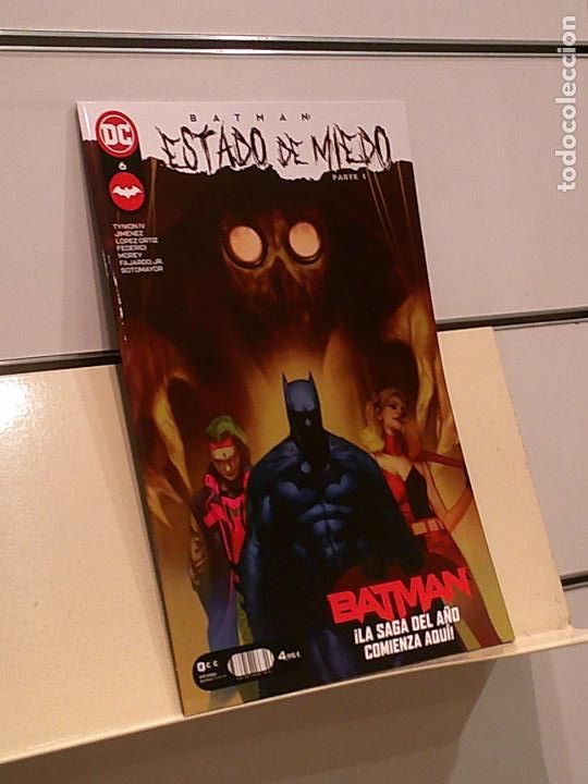 C&oacute;mics: BATMAN N&ordm; 6-119 ESTADO DE MIEDO PARTE 1 DC COMICS - ECC - Foto 1