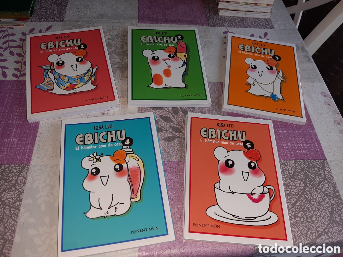 C&oacute;mics: Ebichu, El H&aacute;mster ama de casa, de Risa Ito, colecci&oacute;n completa, Ponent Mon, Manga - Foto 1