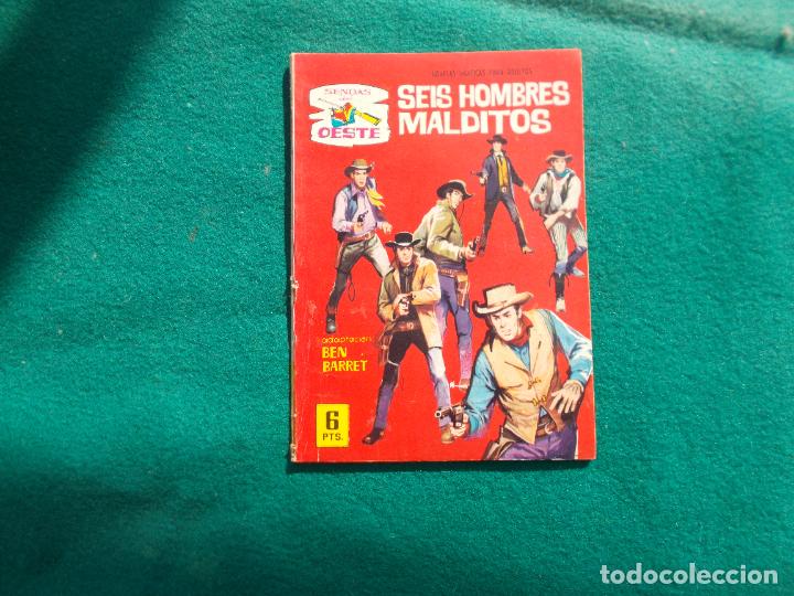 C&oacute;mics: SENDAS DEL OESTE 198 SEIS HOMBRES MALDITOS TERRAZA - Foto 1