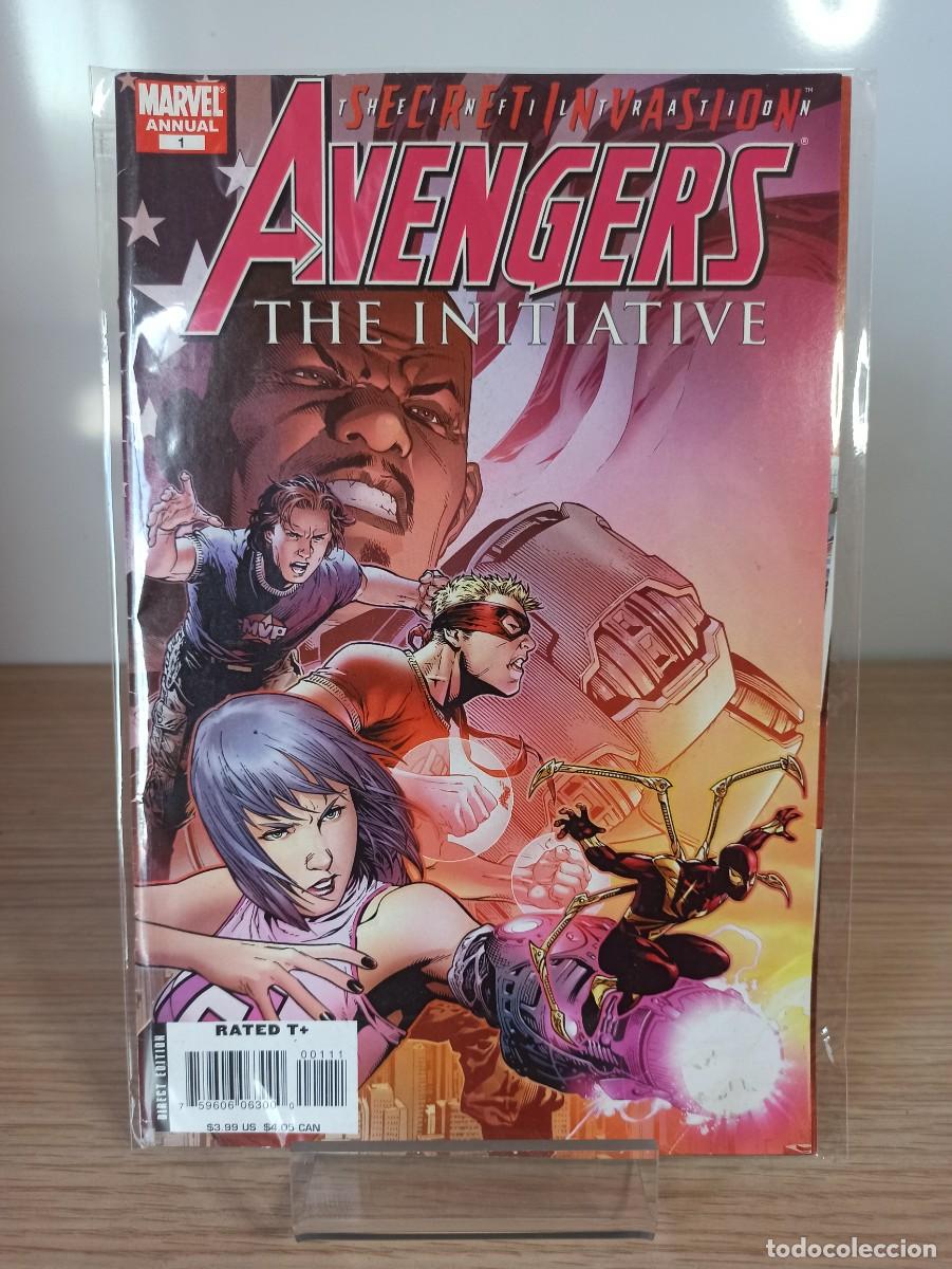 C&oacute;mics: AVENGERS - THE INITIATIVE (Marvel Annual) N&ordm; 1 EN INGLES - Foto 1
