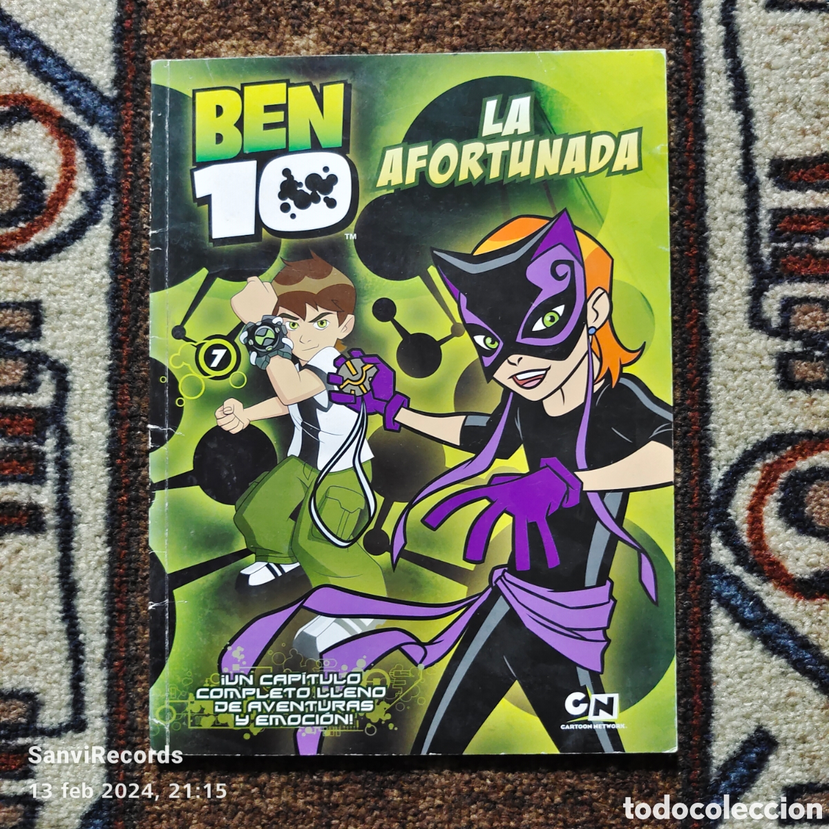 C&oacute;mics: BEN 10 N&deg; 7: LA AFORTUNADA (CARTOON NETWORK) - Foto 1